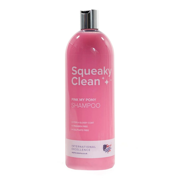 Equine America Squeaky Clean Pink My Pony – Shine-Boosting Horse Shampoo – 1L – product image