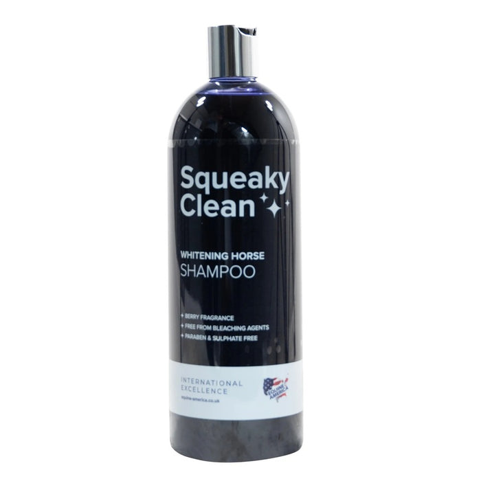 Equine America Squeaky Clean Whitening – White & Grey Horse Shampoo – 1L – product image
