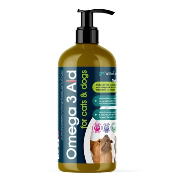 GWF Nutrition Omega 3 Aid for Cats & Dogs 500ml product image