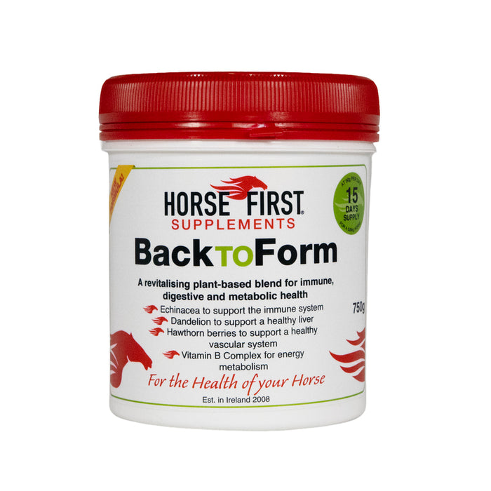 Horse First Back to Form – Energy, Immunity & Recovery Support product image