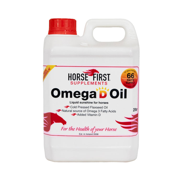 Horse First Omega D Oil – Omega Oil & Vitamin D Supplement product image
