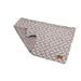 House of Paws Puppy Grey Fleece Bone Blanket 1m x 75cm