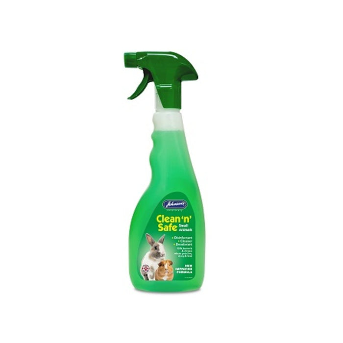 Johnson's Clean 'n' Safe Small Animal Disinfectant – 6 x 500ml