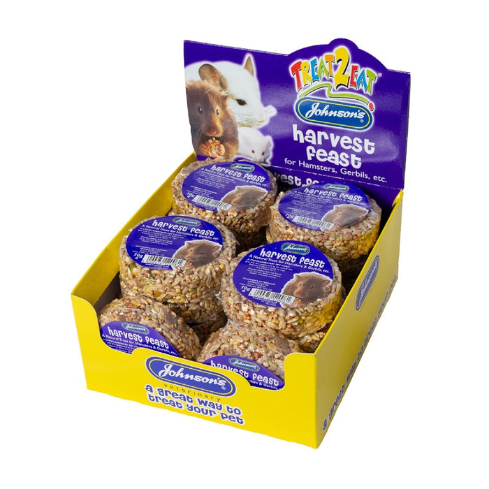 Johnson's Hamster & Gerbil Harvest Feast – Pack of 18