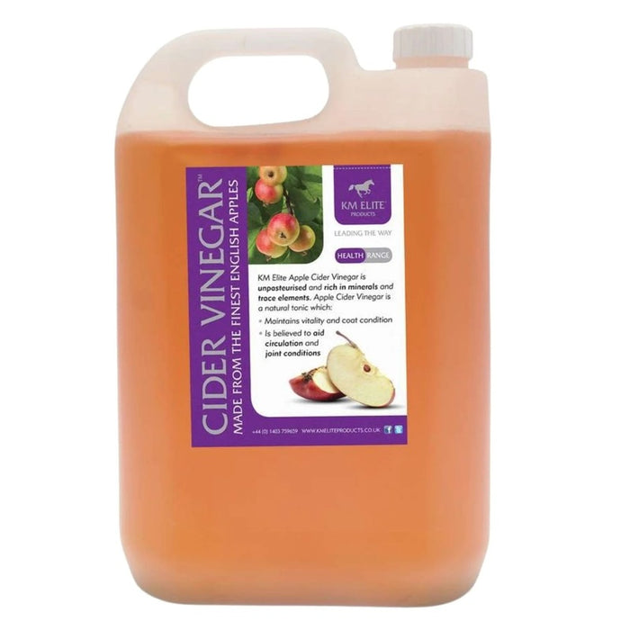 KM Elite Apple Cider Vinegar – Unpasteurised Animal Supplement product image