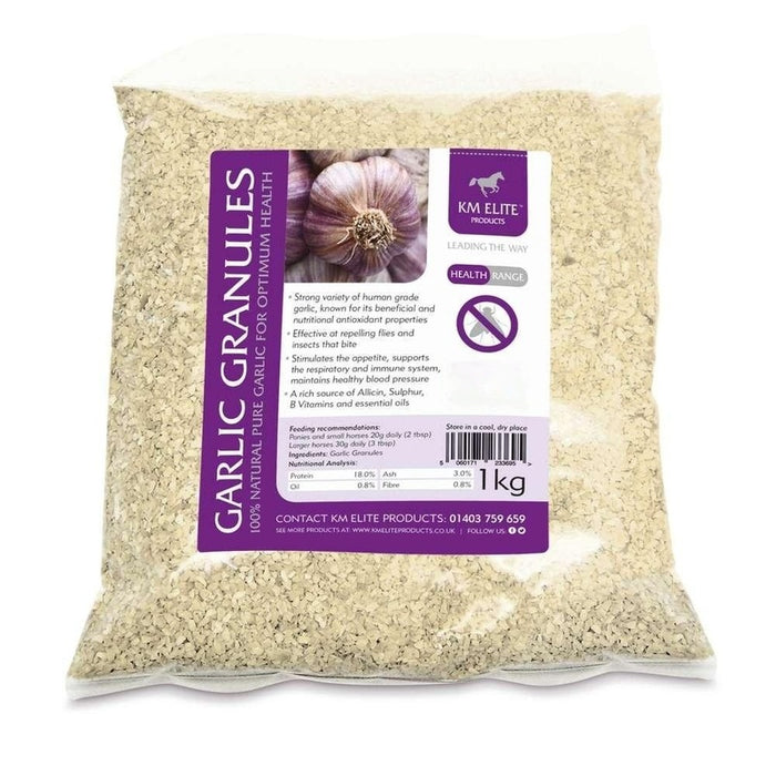 KM Elite Garlic Granules 3kg – Horse Supplement product image