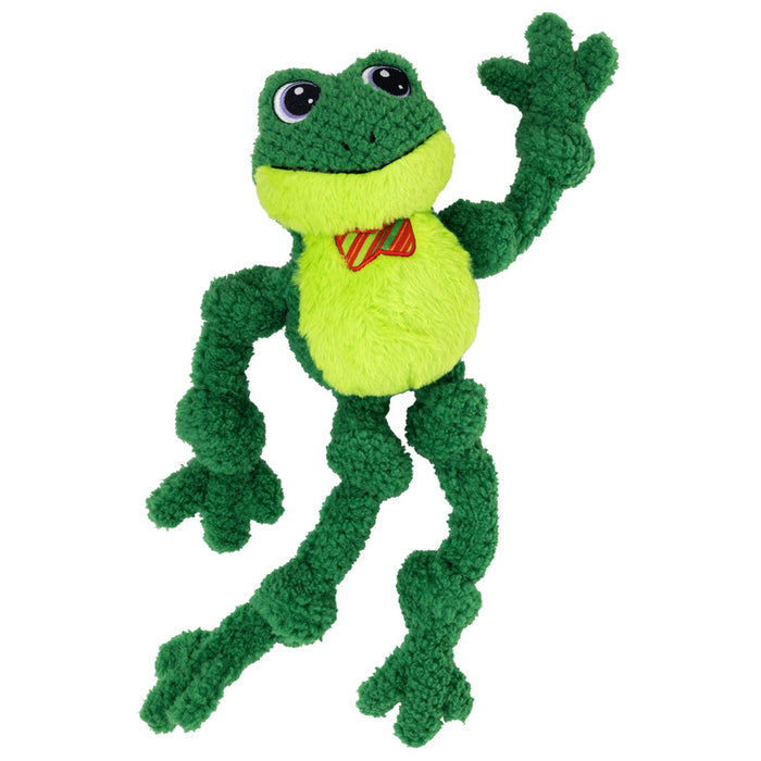 Kong Xmas Knots Bow Tie Frog Large/Extra Large