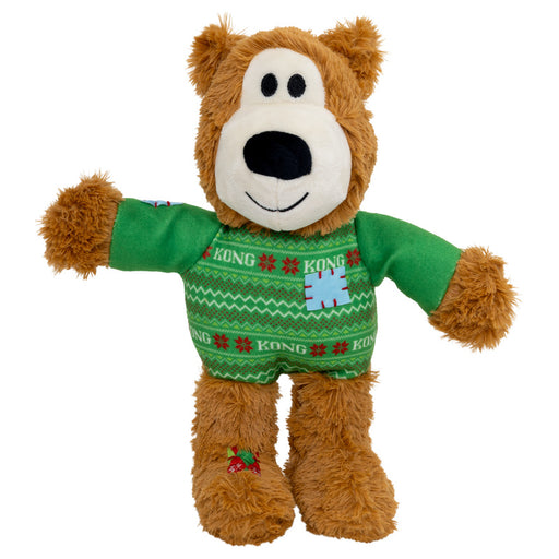 Kong Xmas Wild Knots Sweater Bear Green Medium/Large