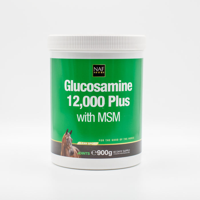NAF Glucosamine 12000 Plus MSM horse joint supplement 900g