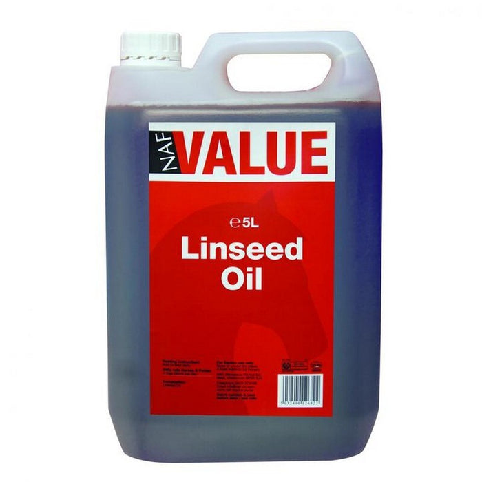 NAF Value Linseed Oil for horses 5L