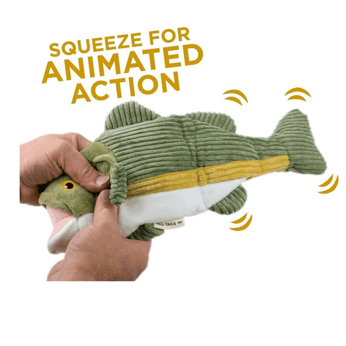 Tall Tails Animated Plush Dog Toy – Big Fish – 35cm