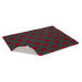 Petlife Vetbed Non-Slip Charcoal with Red Polka Dots – 91 x 61cm
