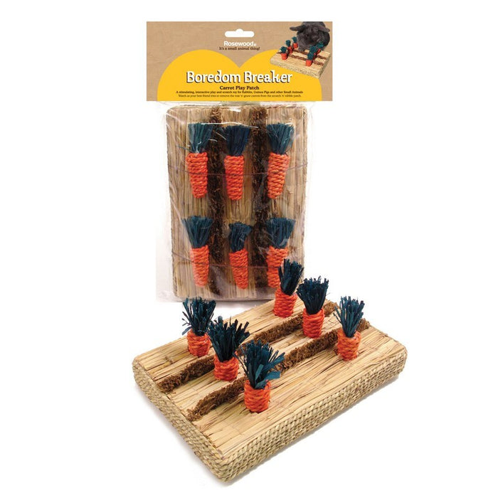 Boredom Breaker Carrot Play Patch – Pack of 3