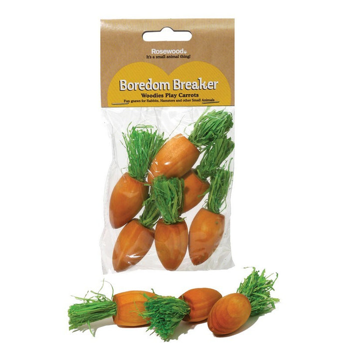 Boredom Breaker Woodies Play Carrots – 6 Packs of 6