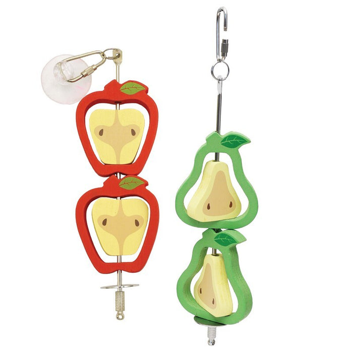 Boredom Breaker Woodies Fruity Spinners – Pack of 6