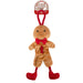 Rosewood Christmas George Gingerbread Man Dog Toy