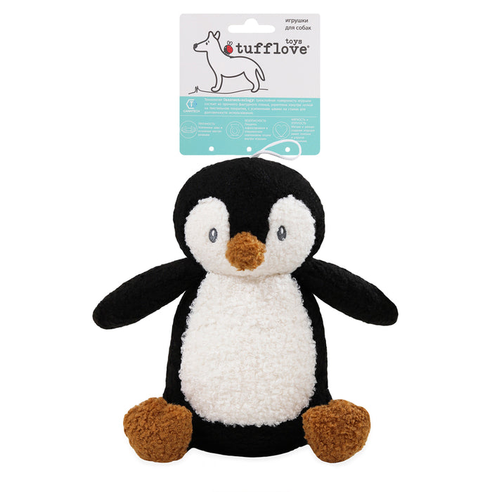 Rosewood Christmas Tufflove Penguin Dog Toy – Medium