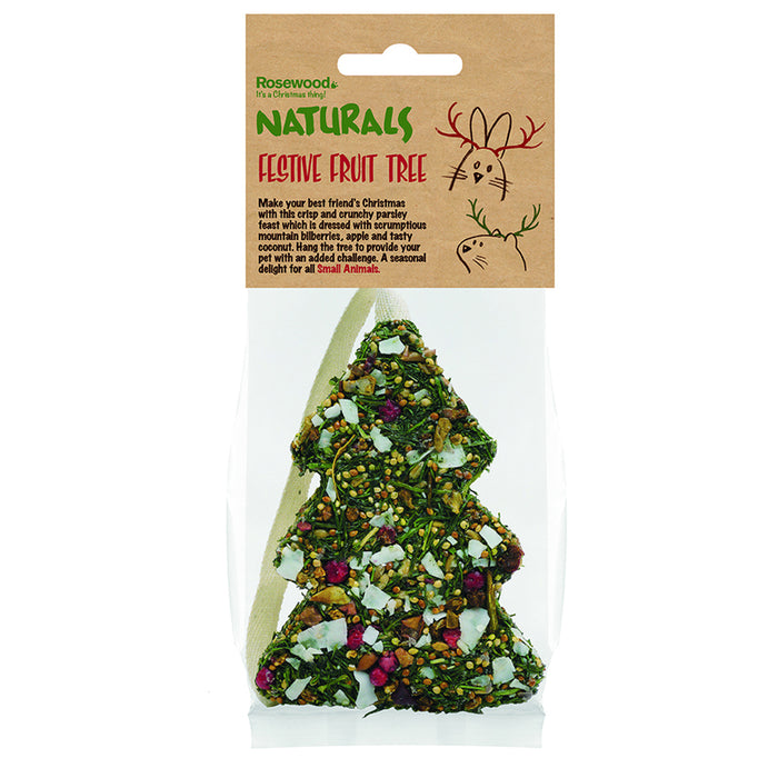 Rosewood Christmas Naturals Festive Fruit Tree Gnaw