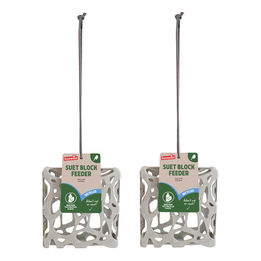 Rosewood Recycled Suet Block Feeders 6 Pack