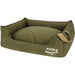 Snug & Cosy Wilderness Olive Water-Repellent Dog Bed – 107cm