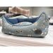 Snug & Cosy Farmyard Blue Reversible Rectangle Dog Bed – 92cm