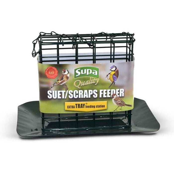Supa Premium Suet Block & Scrap Feeder with Tray – product image