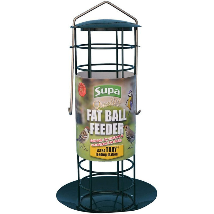 Supa Premium Fat Ball Feeder with Tray – product image