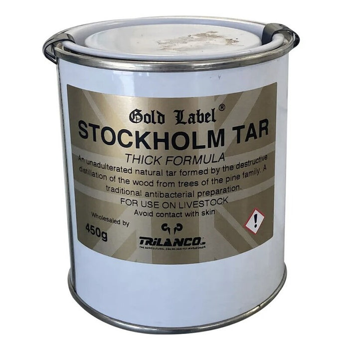Gold Label Stockholm Tar Thick 450g hoof tar
