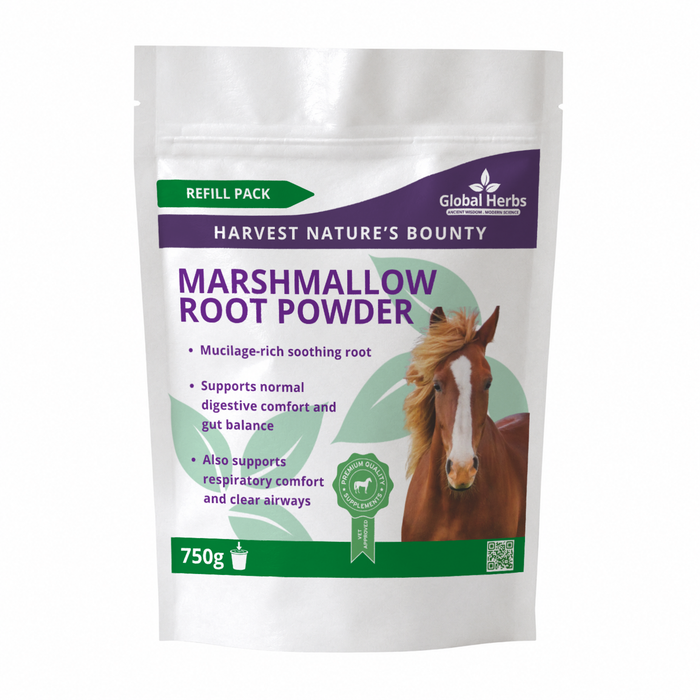 Global Herbs Marshmallow Root Powder Refill Pouch 750g