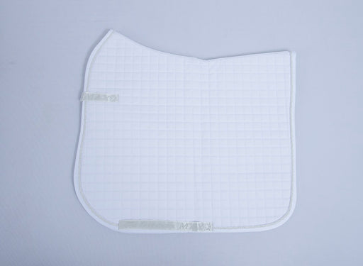 Bucas Max Saddle Pad Dressage – White