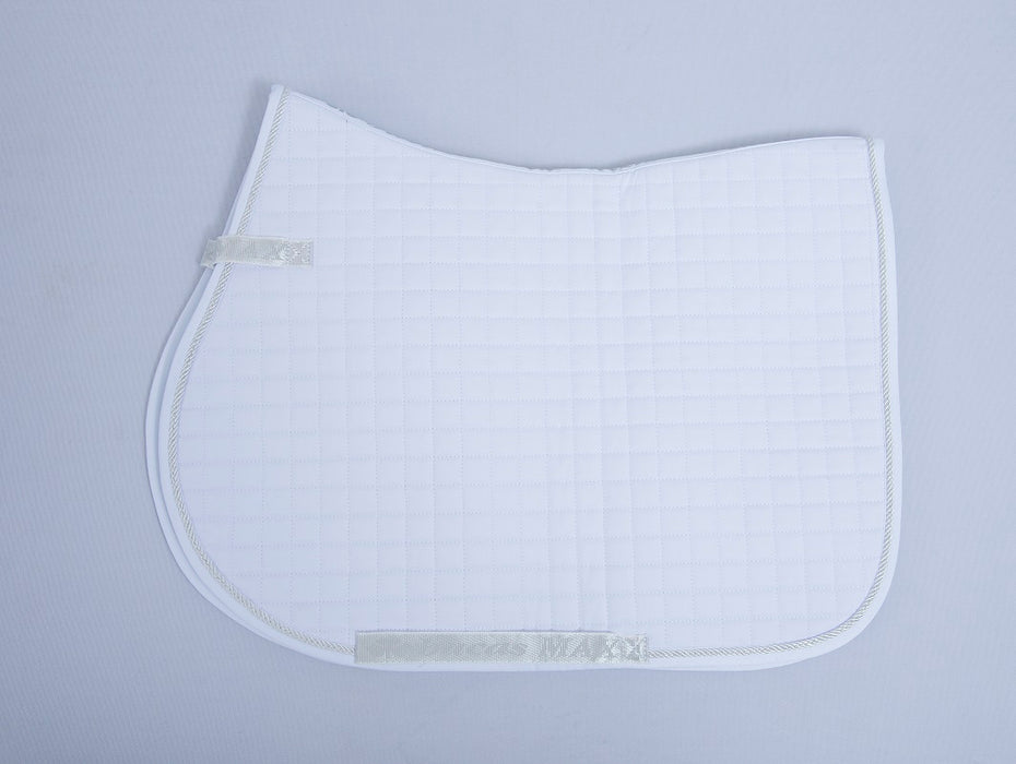Bucas Max Saddle Pad Jump/AP – White