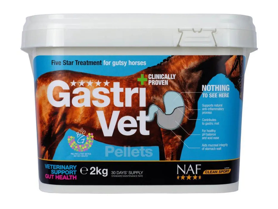NAF GastriVet Pellets - 2 kg - Chestnut Mill