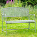 OAK LEAF Garden Bench - SAGE BROWN Ascalon