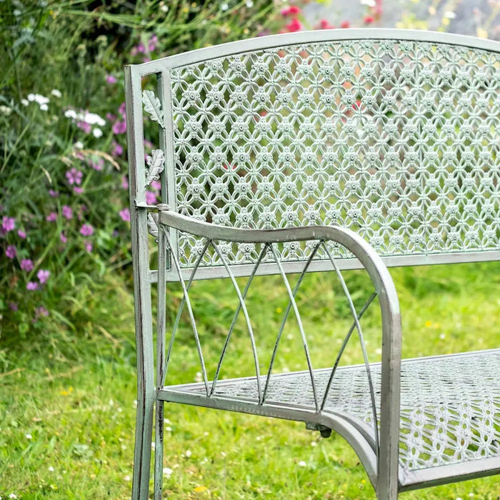 OAK LEAF Garden Bench - SAGE BROWN Ascalon