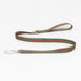 Ruff & Tumble All-Terrain canvas dog lead in Khaki / Chestnut