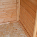 Overlap 3'x5' Single Door Value Garden Shed - Chestnut Mill