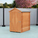 Overlap 3'x5' Single Door Value Garden Shed - Chestnut Mill
