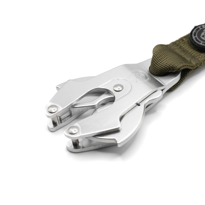 Nylon BTactical™ Frog Clip Lead | Khaki Green