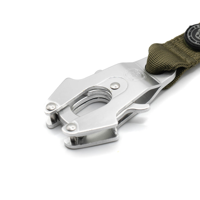 Nylon BTactical™ Frog Clip Lead | Khaki Green
