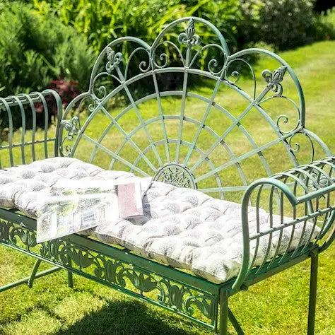 PEACOCK BENCH - VINTAGE GREEN - Chestnut Mill