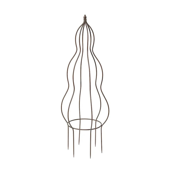 POT OBELISK - Set of 2 - 1m - Dark Brown Ascalon