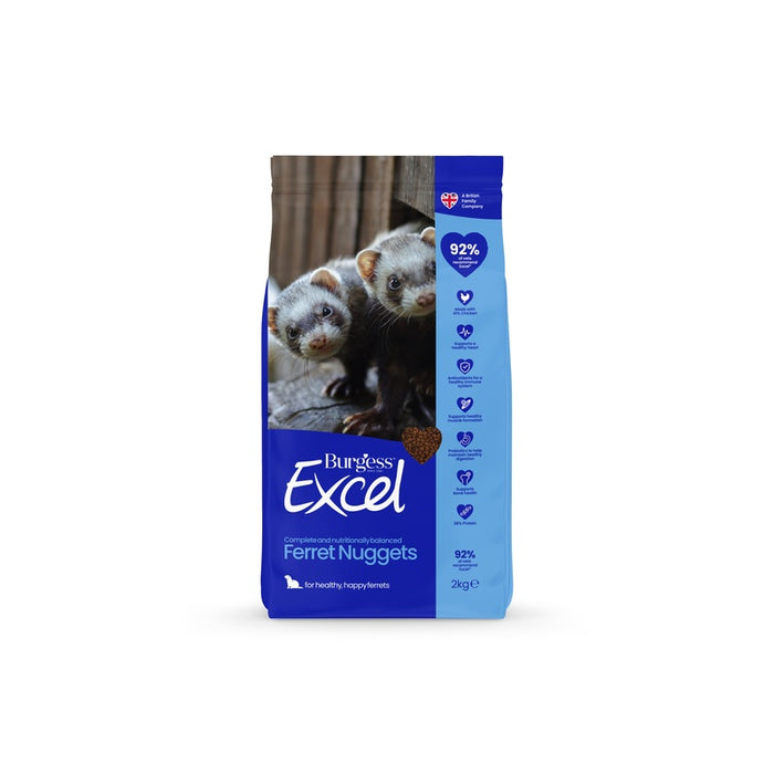 Burgess Excel Ferret Nuggets – 4 x 2kg
