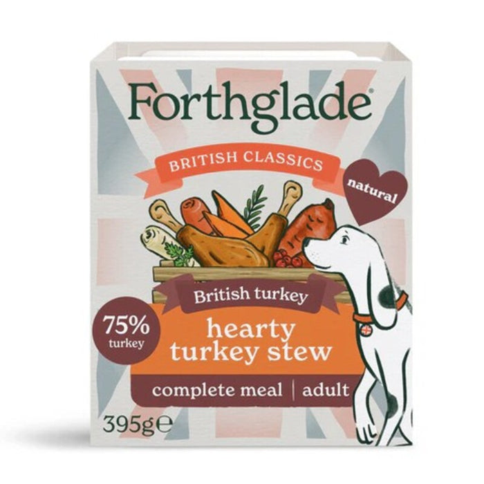 Forthglade British Classic Stew Wet Dog Food – 18 x 395g