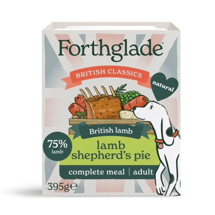 Forthglade British Classic Lamb Shepherd's Pie Wet Dog Food – 18 x 395g