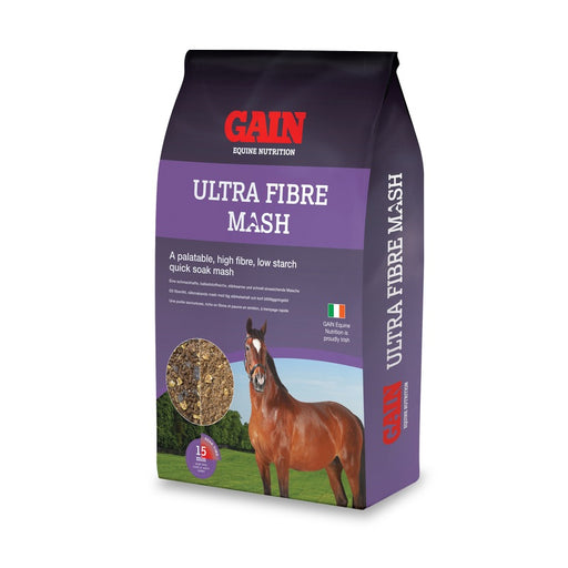 GAIN Ultra Fibre Mash – Low-Starch Horse Feed – 15kg – product image