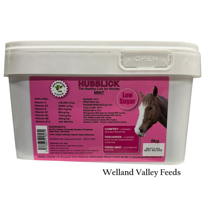 Hubblick Mint – Low-Sugar Vitamin & Mineral Horse Lick product image