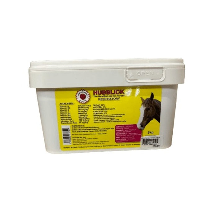 Hubblick Respiratory – Low-Sugar Herbal Horse Lick product image