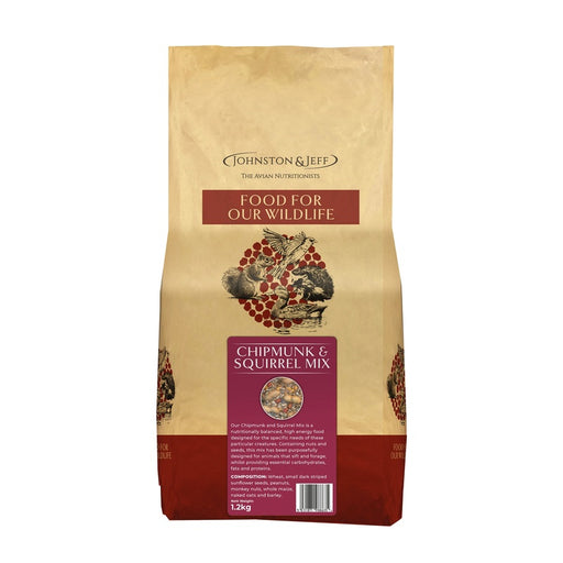Johnston & Jeff Chipmunk & Squirrel Mix – 6 × 1.2kg