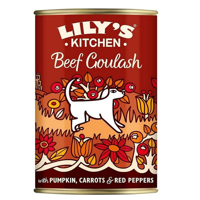 Lily's Kitchen Beef Goulash Wet Dog Food – 6 x 400g