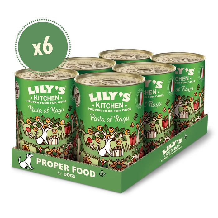 Lily's Kitchen Pasta al Ragu Wet Dog Food – 6 x 400g
